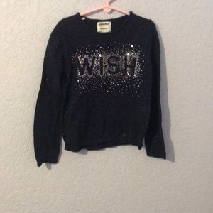 Dark blue sweater